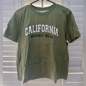 H&M California Beverly Hills T-shirt, Size Large